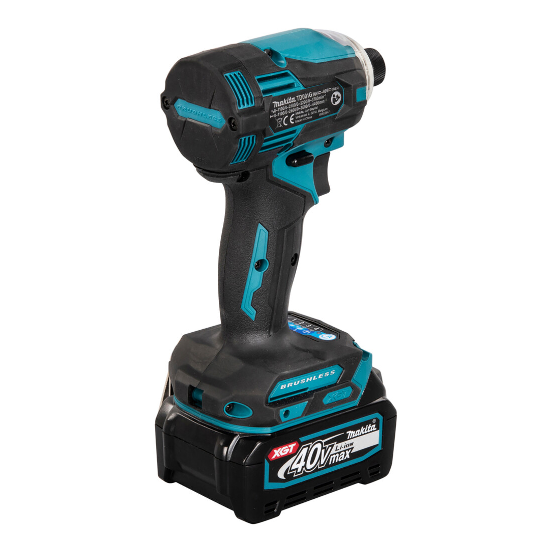 Clé à chocs sans fil Makita 40V TD001GD201