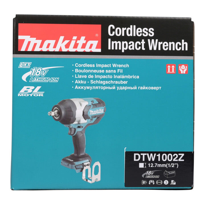 Clé à chocs sans fil Makita DTW1002Z, 18 V