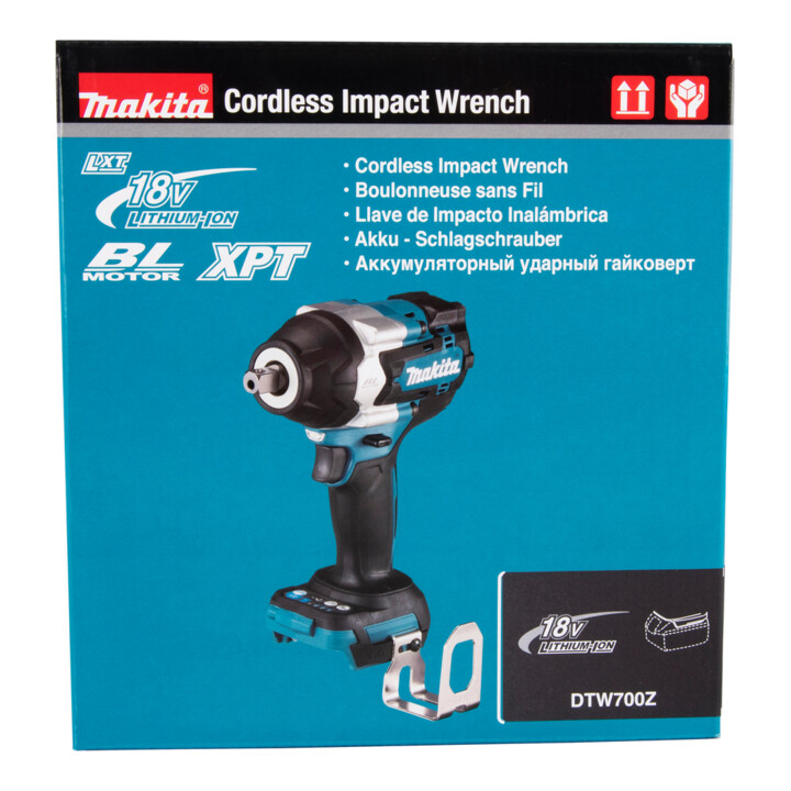 Clé à chocs sur batterie Makita 18V 700Nm DTW700Z
