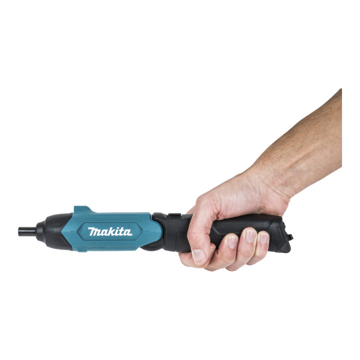 Clé à chocs sur batterie Makita DF001DW 3,6V avec mallette de transport de 81 pièces