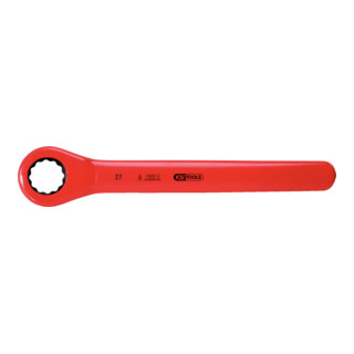 Clé à cliquet KS Tools avec isolation protectrice, 7/16".