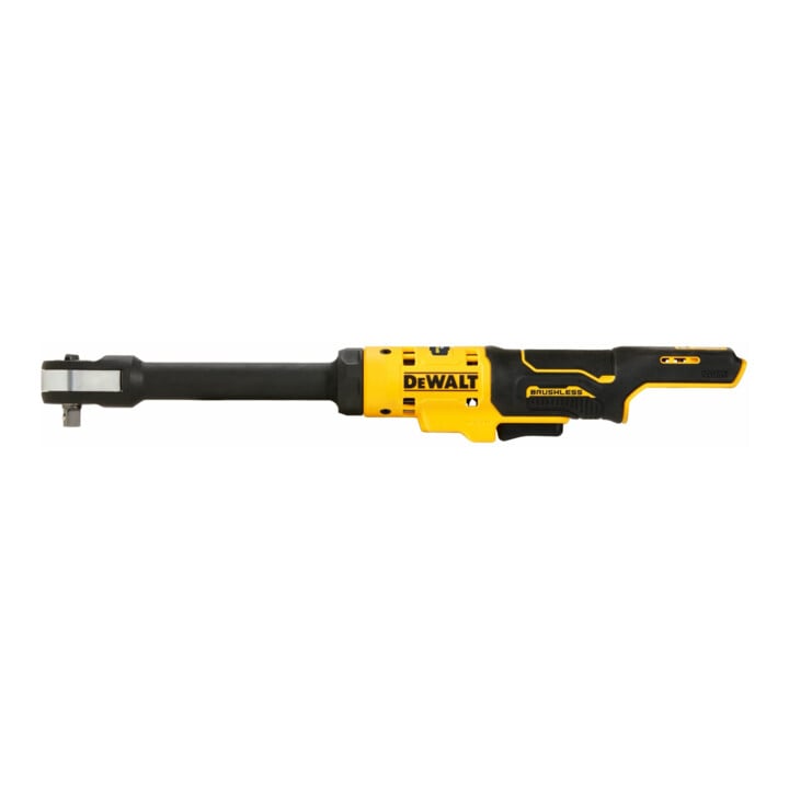 Clé à cliquet sans fil 12V XR DEWALT, 3/8" (sans balais) avec col de cygne allongé - version de base DCF503EN-XJ