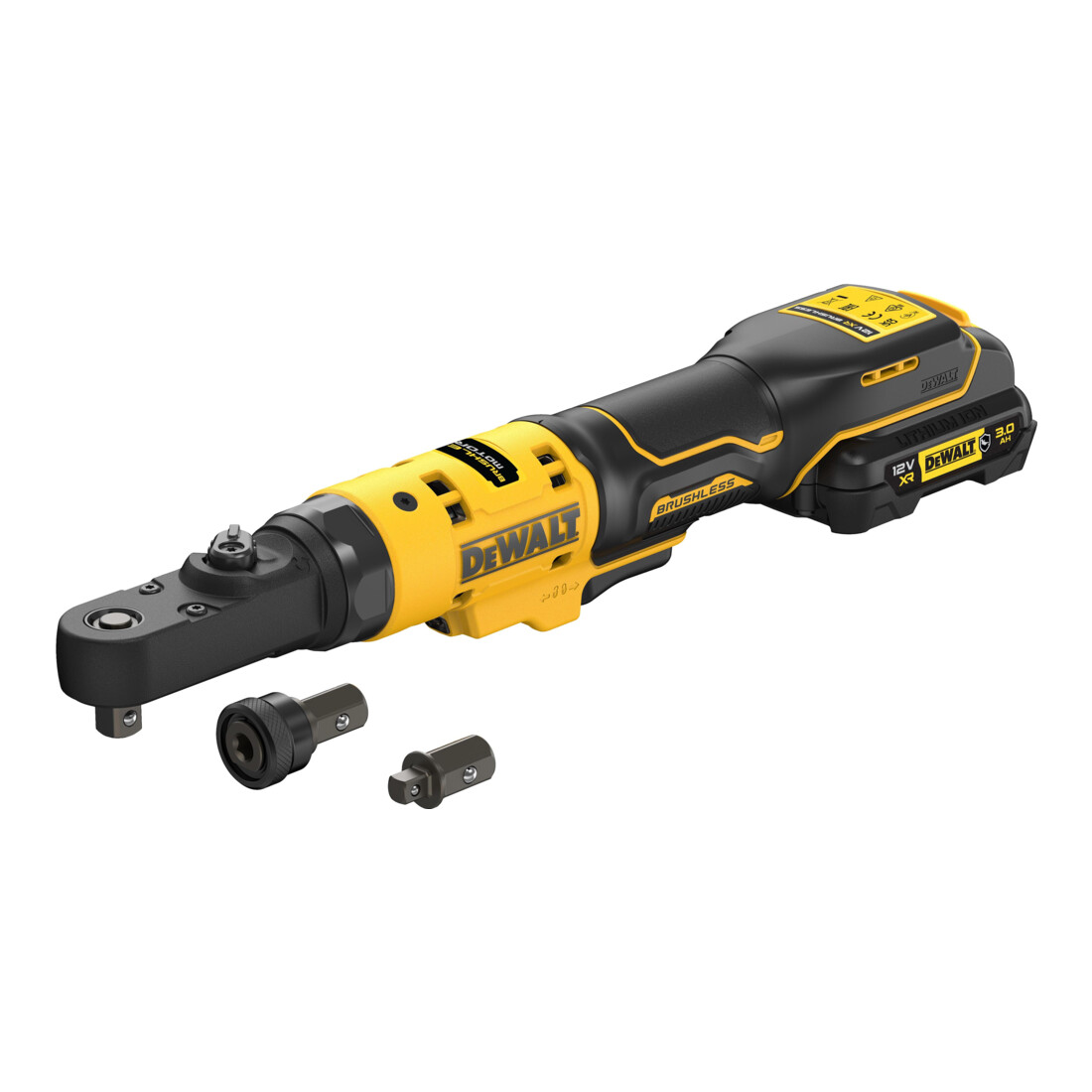 Clé à cliquet sans fil DEWALT, 1/4-3/8Z, 12 V / 3 Ah