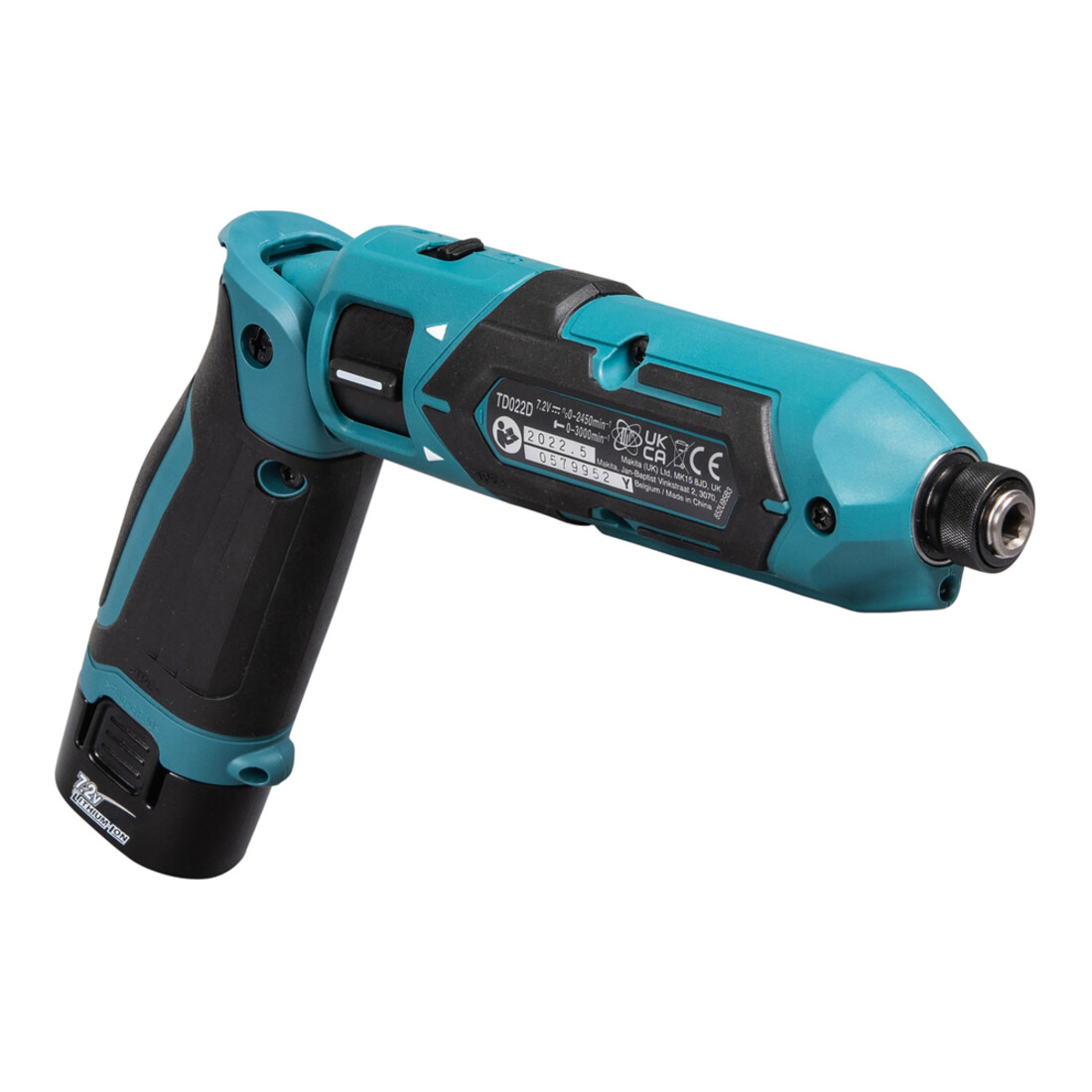 Clé à coude sans fil Makita 7,2 V TD022DSE
