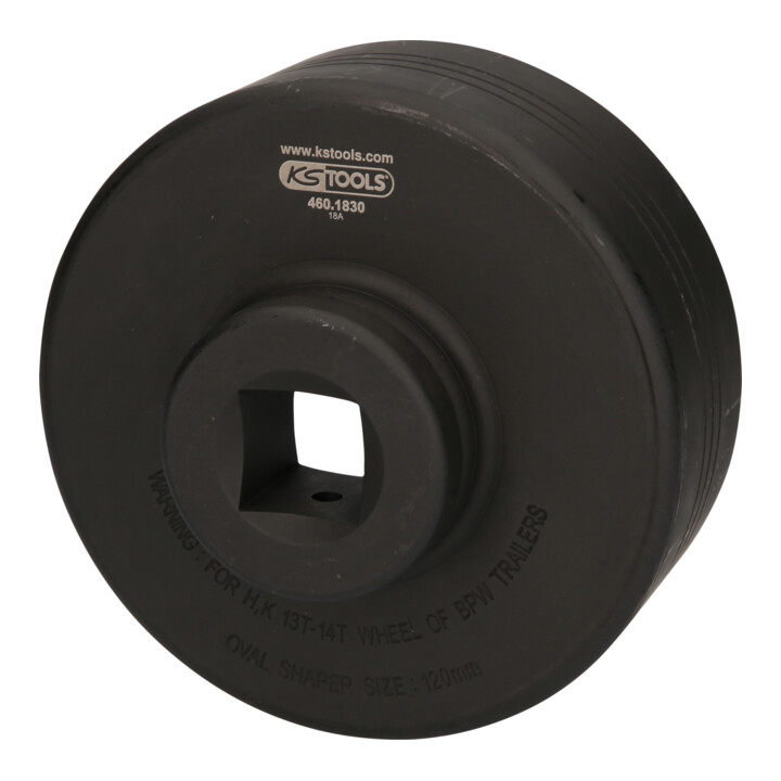 Clé à douille 1" pour capuchon de moyeu pour BPW, 120 mm, 6 pans KS Tools