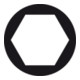 Clé à douille hexagonale Wiha SoftFinish (347)