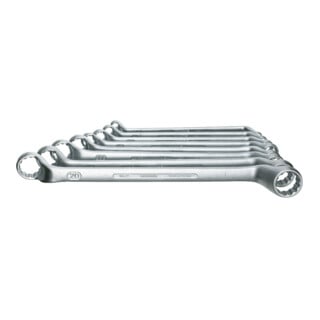 Clé à douille Gedore à double extrémité, jeu de 12 pièces, 6-32 mm, profondément décalée