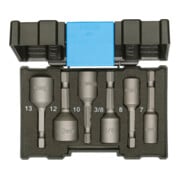 Clé à douille Gedore Bit-Box support de machine 6 pcs.