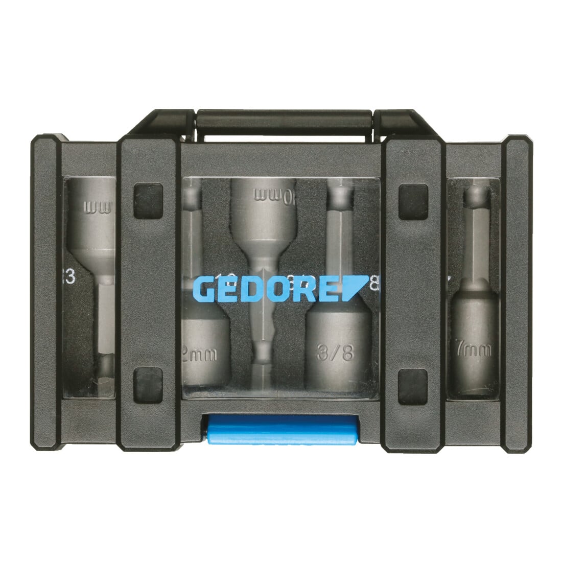 Clé à douille Gedore Bit-Box support de machine 6 pcs.