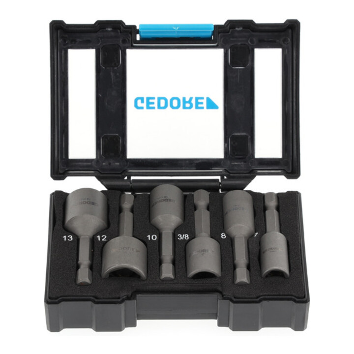 Clé à douille Gedore Bit-Box support de machine 6 pcs.