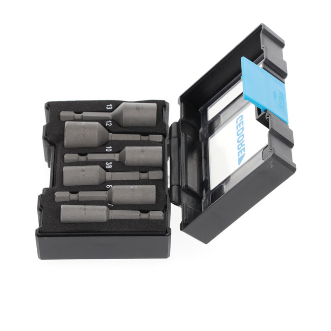Clé à douille Gedore Bit-Box support de machine 6 pcs.