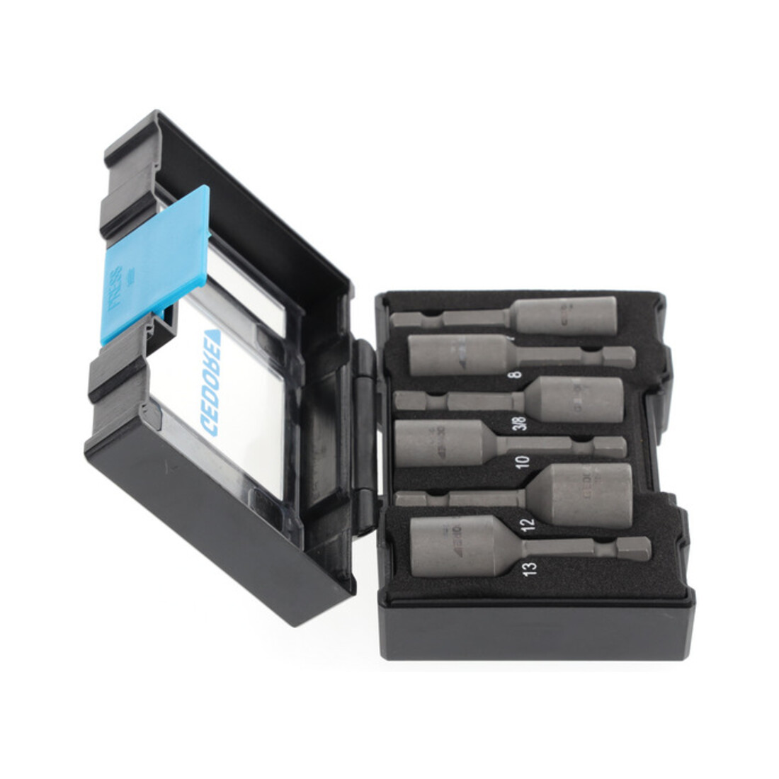 Clé à douille Gedore Bit-Box support de machine 6 pcs.