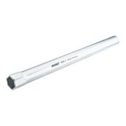 Clé à douille HAZET pour tuyaux 4685-4, carré creux 12,5 mm (1/2 pouce), profil hexagonal externe 24-2