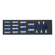 Clé à douille HOLEX assortiment supplémentaire 3/8", longue 18-1