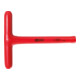 Clé à douille poignée en T avec revêtement isolant, 10x200 mm