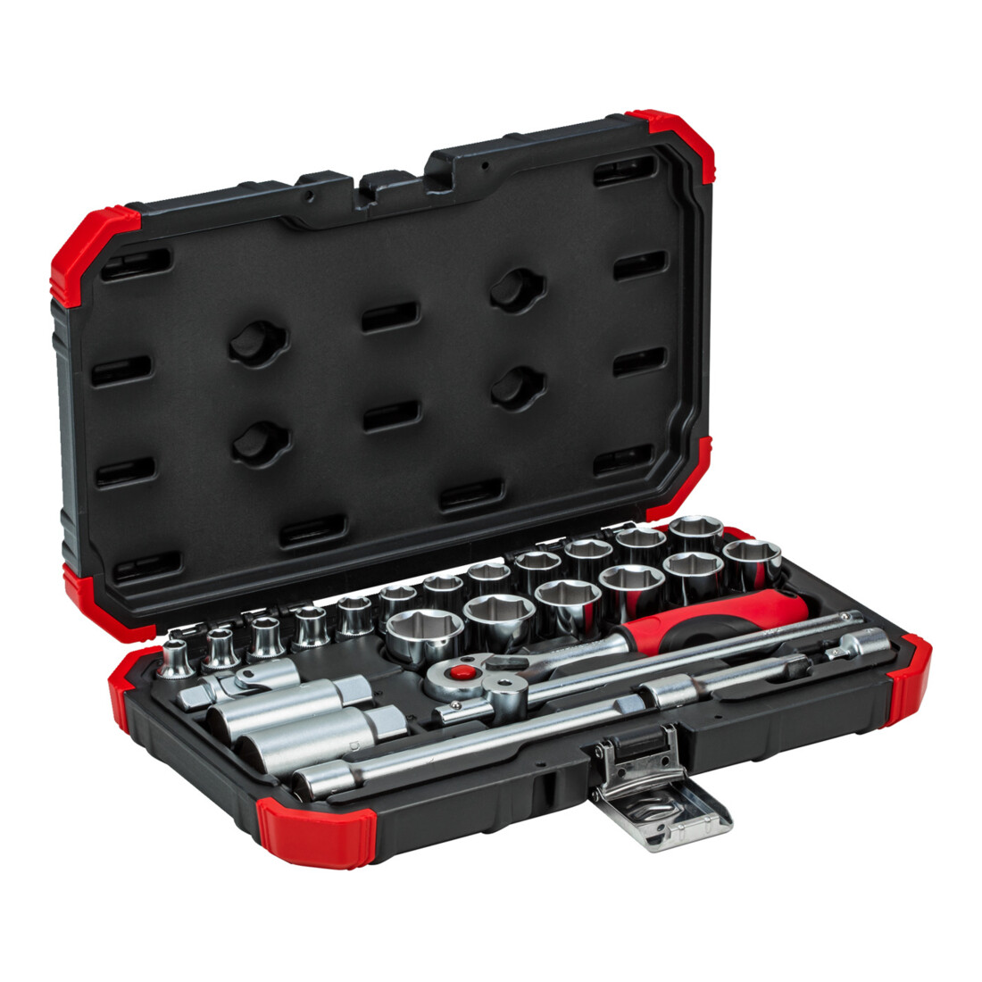 Clé à douille rouge Gedore 3/8 Ouv 6-24mm 26 pcs