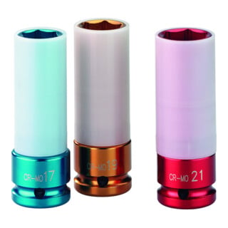 Clé à douille Schneider SKSL set 1/2''-3 aluminium
