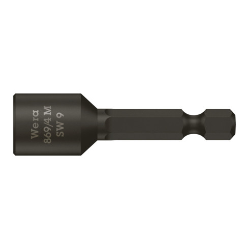 Embout de clé à douilles Wera 869/4M magnétiques, longueur 50 mm
