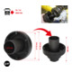 Clé à écrou à encoches KS Tools 3/4" avec tube de guidage, MAN TGA