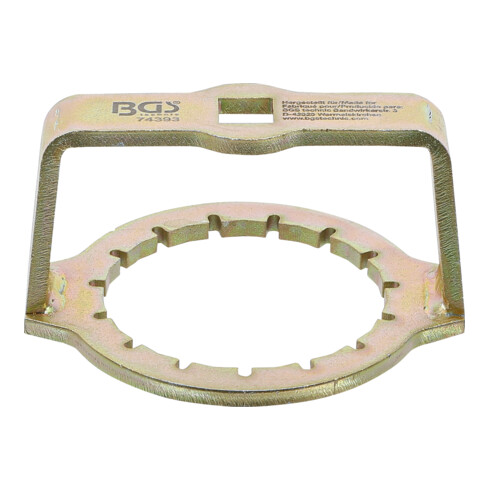 Clé à filtres cloches 15 pans BGS, Ø 74,7 mm pour Opel