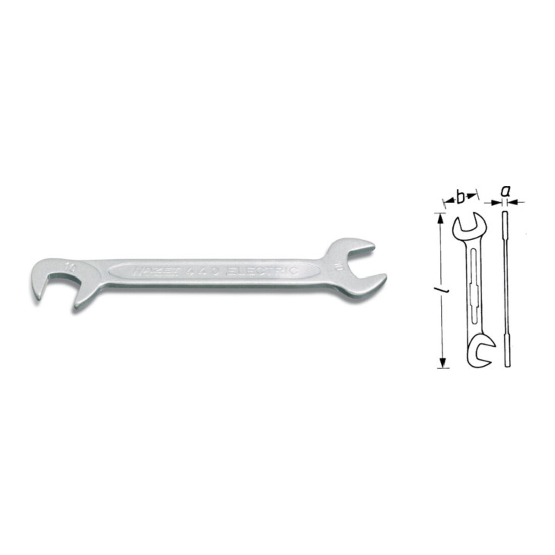 Clé à fourche double HAZET 440