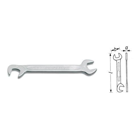 Clé à fourche double HAZET 440