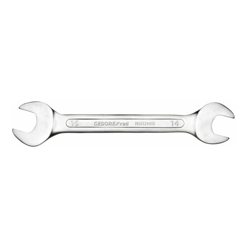 Clé à fourche double rouge Gedore SW27x32mm L.259mm