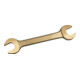 Clé à fourche double SW 14x15 mm L. 160 mm sans étincelles-1