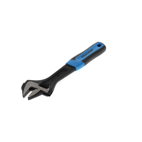 Clé à fourche Gedore, réglable, phosphatée avec manche en plastique
