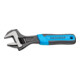Clé à fourche Gedore 6", réglable, phosphatée avec manche en plastique