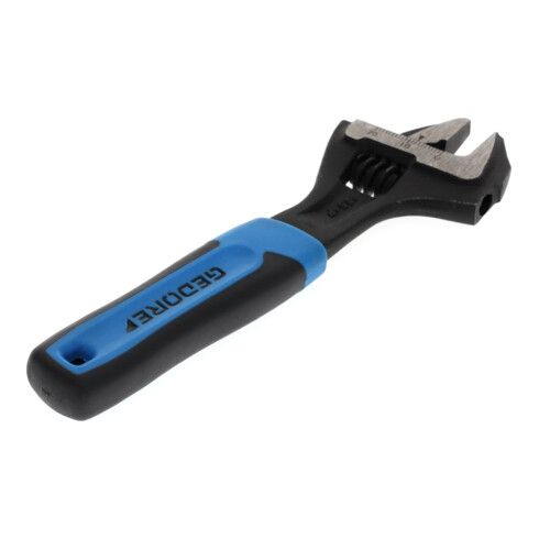 Clé à fourche Gedore, réglable, phosphatée avec manche en plastique