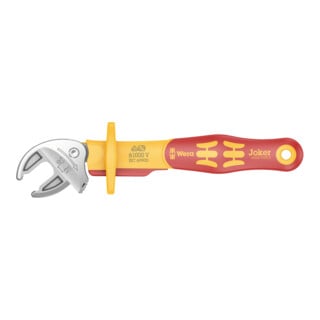 Wera 6004 Joker VDE M Clé à fourche VDE isolée, auto-ajustable