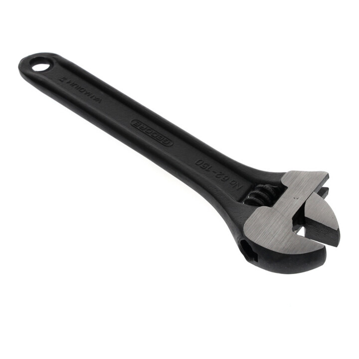 Clé à fourche réglable Gedore 6'', conception industrielle robuste