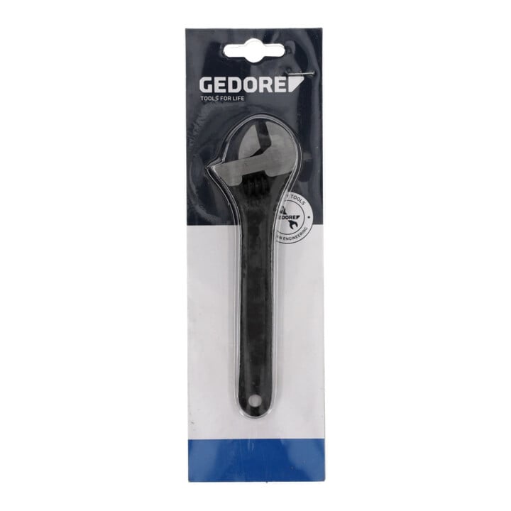 Clé à fourche réglable Gedore 6'', conception industrielle robuste