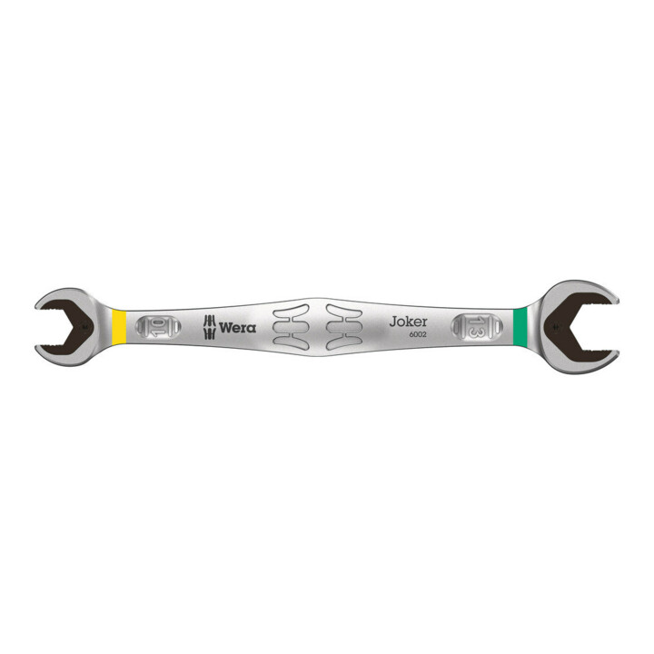Clé à fourches Joker 10 x 13 mm L. 167 mm chromé WERA