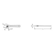 Clé à molette 4026 12 34 mm L. 309 mm STAHLWILLE-3