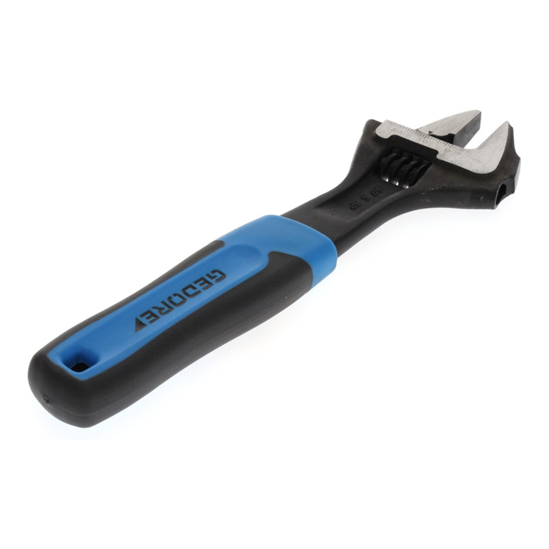 Clé à fourche Gedore, réglable, phosphatée avec manche en plastique