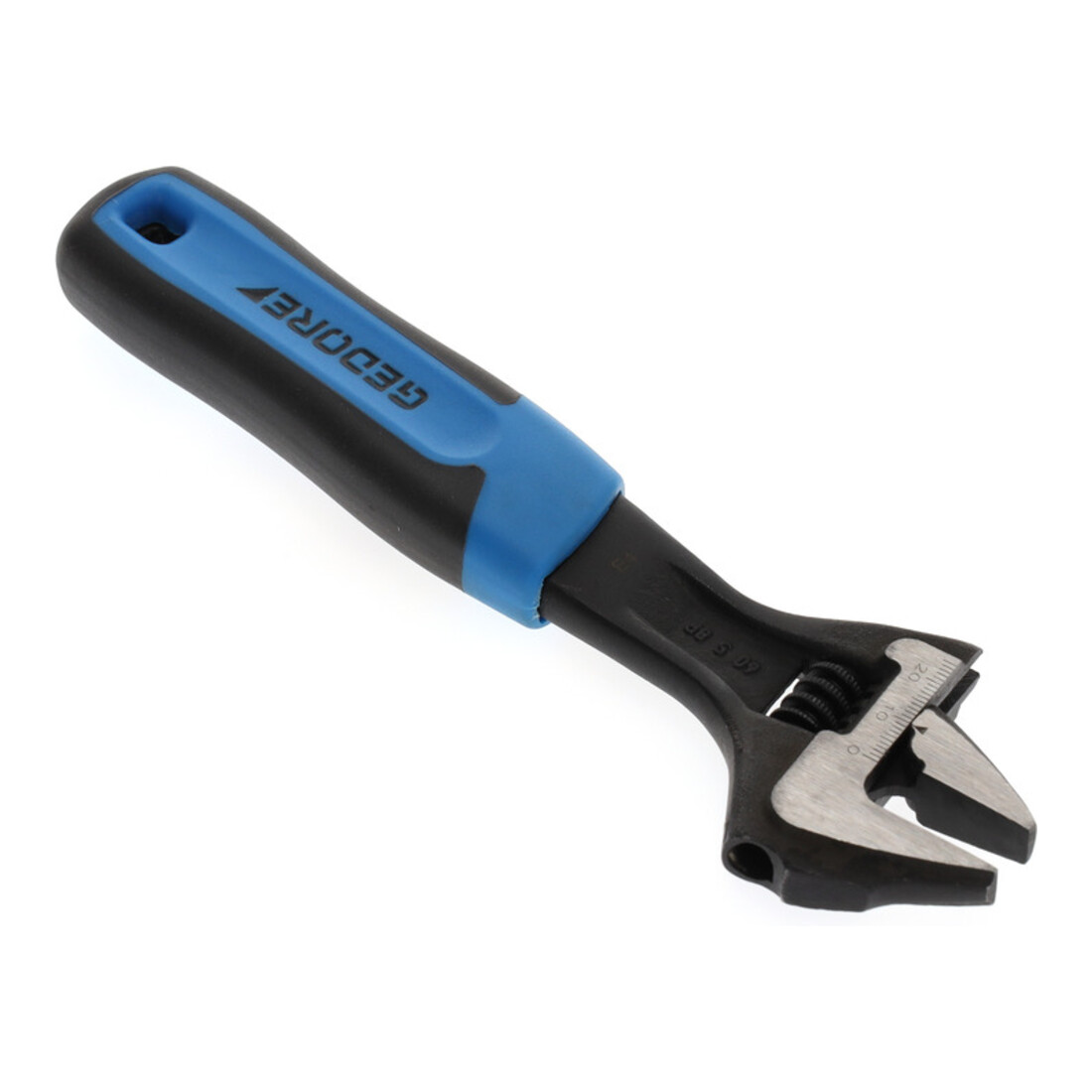 Clé à fourche Gedore, réglable, phosphatée avec manche en plastique