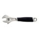 Clé à molette 9071C max. 27 mm L. 208 mm avec grad.de réglage, manche plastique