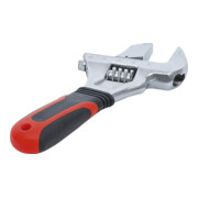 Clé à molette avec poignée en plastique ouverture max. 38 mm BGS-4