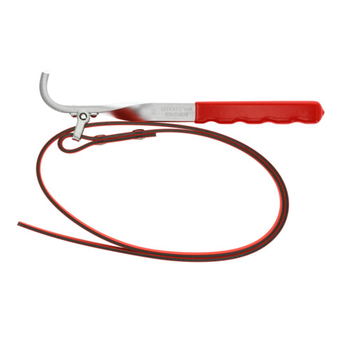 Gedore red Clé à sangle, Ø 200 mm, bande tissée 15 mm, en acier chrome-vanadium