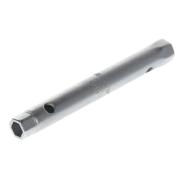 Clé à tube double 26 R ouv. de clé 8 x 10 mm L. 120 mm perçages-D. 6,5 mm chromé GEDOR