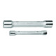 Clé à tube double 626 ouv. de clé 10 x 11 mm L. 120 mm massif perçages-D. 9