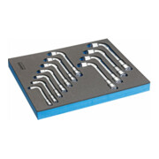 Clé à tube double Gedore dans le module Check-Tool, 11 pcs-4