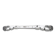 Clé à tuyauter avec fonction de cliquet 10 x 11 mm BGS-4