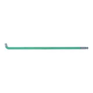 Clé Allen à tête sphérique KS Tools, XL, 3/16", coudée à 108