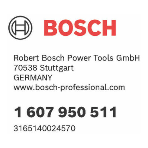Clé Bosch 14 pour GGS 16 Professional