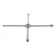 Clé croisée universelle Gedore 17x19x21x1/2", 550x550 mm