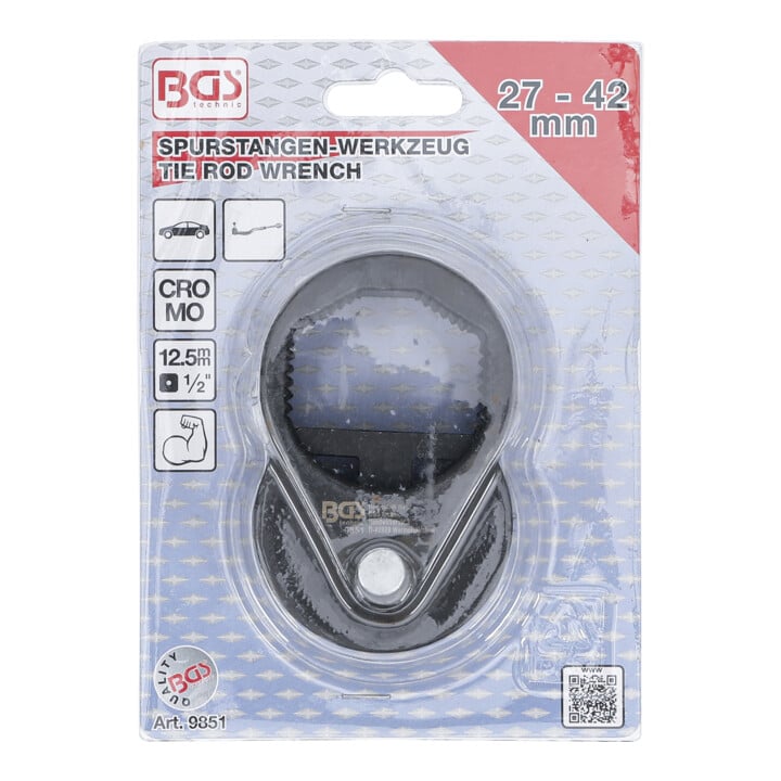 Clé de biellette de direction 12,5 mm (1/2") 27 - 42 mm BGS