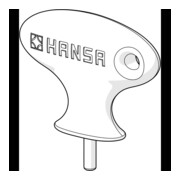 Clé de déverrouillage Hansa-1